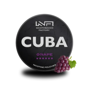 Cuba Black Grape | 66 mg Nicotine Pouches | Snusvelo türkiye
