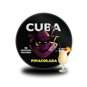 Cuba Ninja Pinacolada | 25 Adet Nicotine Pouches | Snusvelo.com.tr