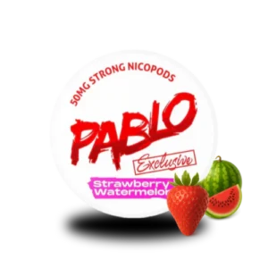 PABLO Exclusive Strawberry Watermelon | Nicotine Pouches | Snusvelo.com.tr
