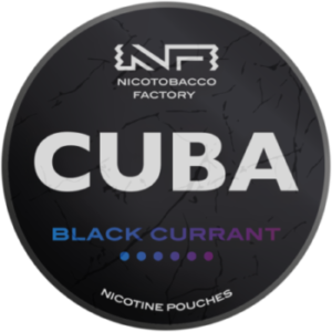 Cuba Black Currant Extra Strong | Nicotine Pouches – Snusvelo