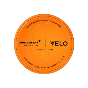 Velo McLaren Sweet Papaya 8mg Limited Edition | Snusvelo